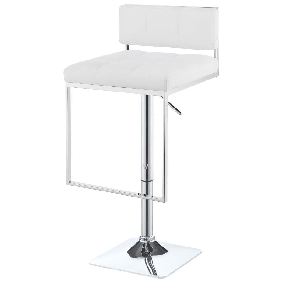 100193_05x900.jpg ALAMEDA ADJUSTABLE BAR STOOL CHROME AND WHITE - Image 5