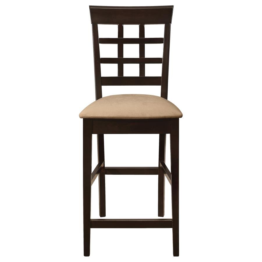 100209_03x900.jpg GABRIEL LATTICE BACK COUNTER CHAIR CAPPUCCINO (SET OF 2) - Image 4