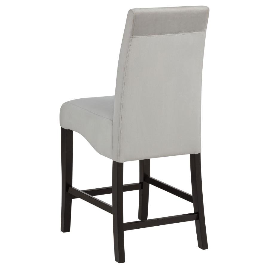 102069GRY_06x900.jpg STANTON VELVET UPHOLSTERED COUNTER CHAIR GREY (SET OF 2) - Image 7
