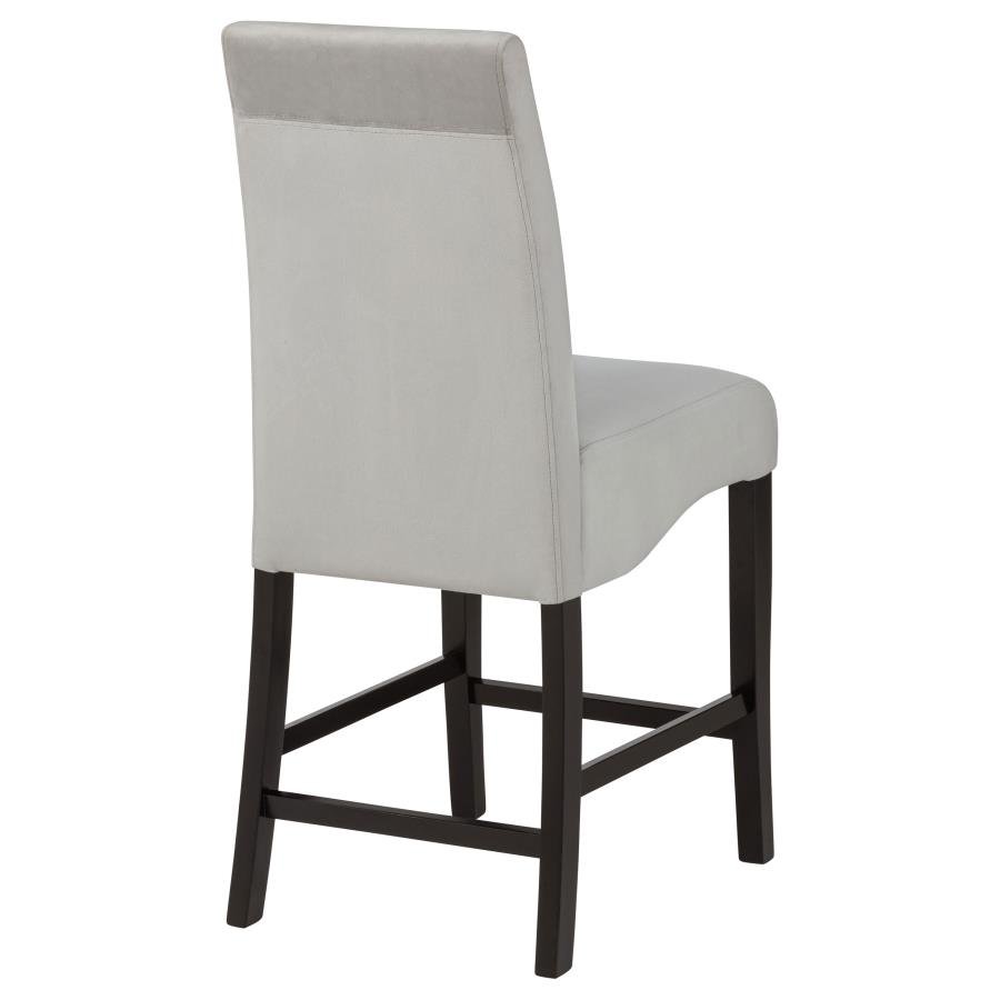 102069GRY_08x900.jpg STANTON VELVET UPHOLSTERED COUNTER CHAIR GREY (SET OF 2) - Image 9