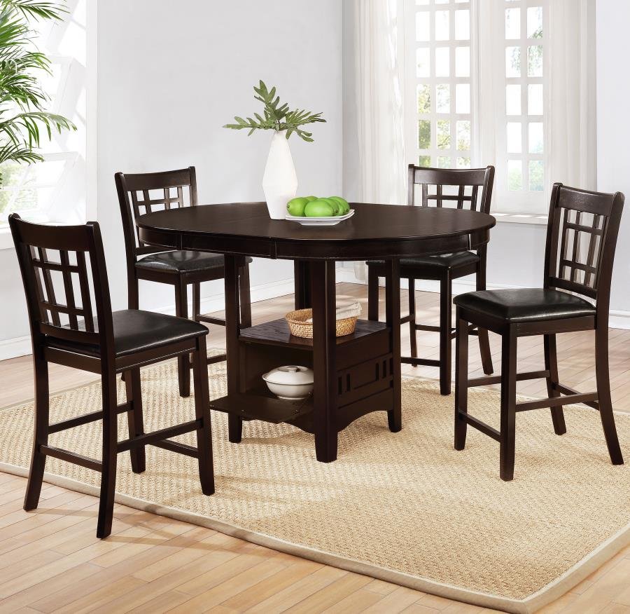 102889_11x900.jpg LAVON WOOD COUNTER HEIGHT DINING CHAIR BLACK AND ESPRESSO (SET OF 2) - Image 12