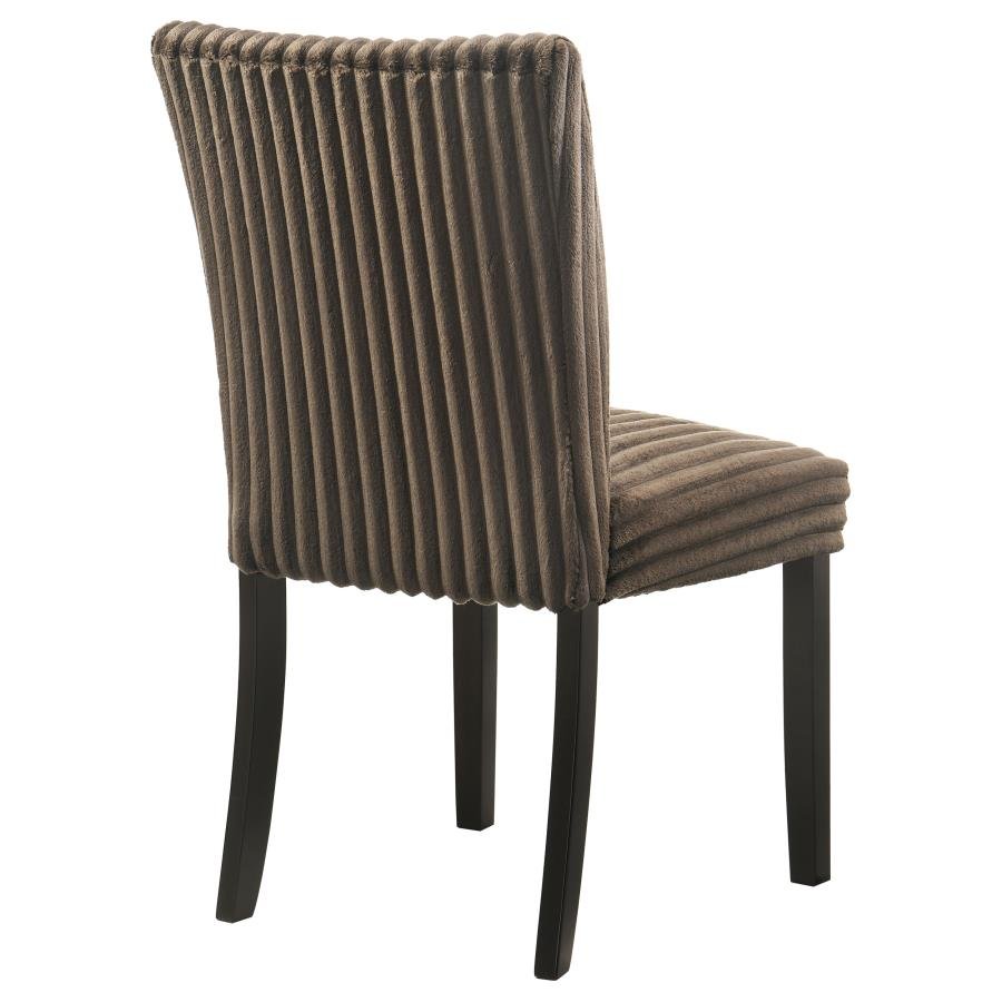 106512CH_07x900.jpg DERMOTT UPHOLSTERED PARSON DINING SIDE CHAIR CHOCOLATE (SET OF 2) - Image 8
