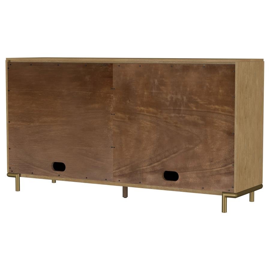 108935SWD_09x900.jpg ARINI 2-DRAWER CANE DOOR DINING SIDEBOARD SERVER SAND WASH - Image 9