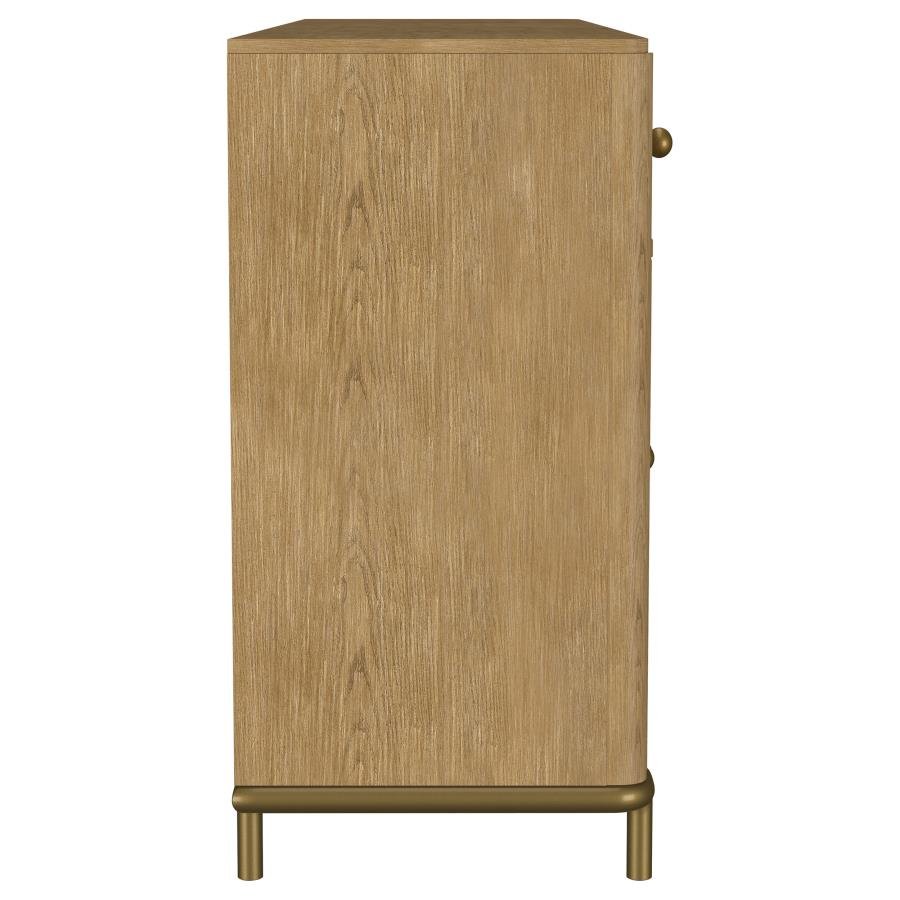 108935SWD_10x900.jpg ARINI 2-DRAWER CANE DOOR DINING SIDEBOARD SERVER SAND WASH - Image 10