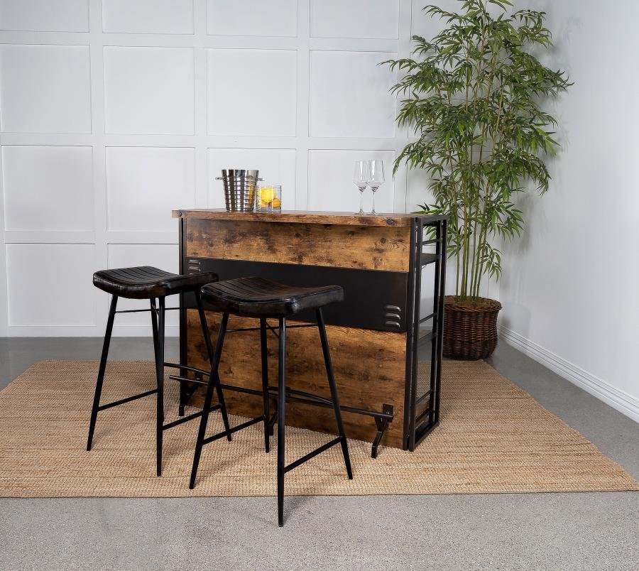 109259_07x900.jpg BAYU LEATHER UPHOLSTERED BAR STOOL ESPRESSO (SET OF 2) - Image 8