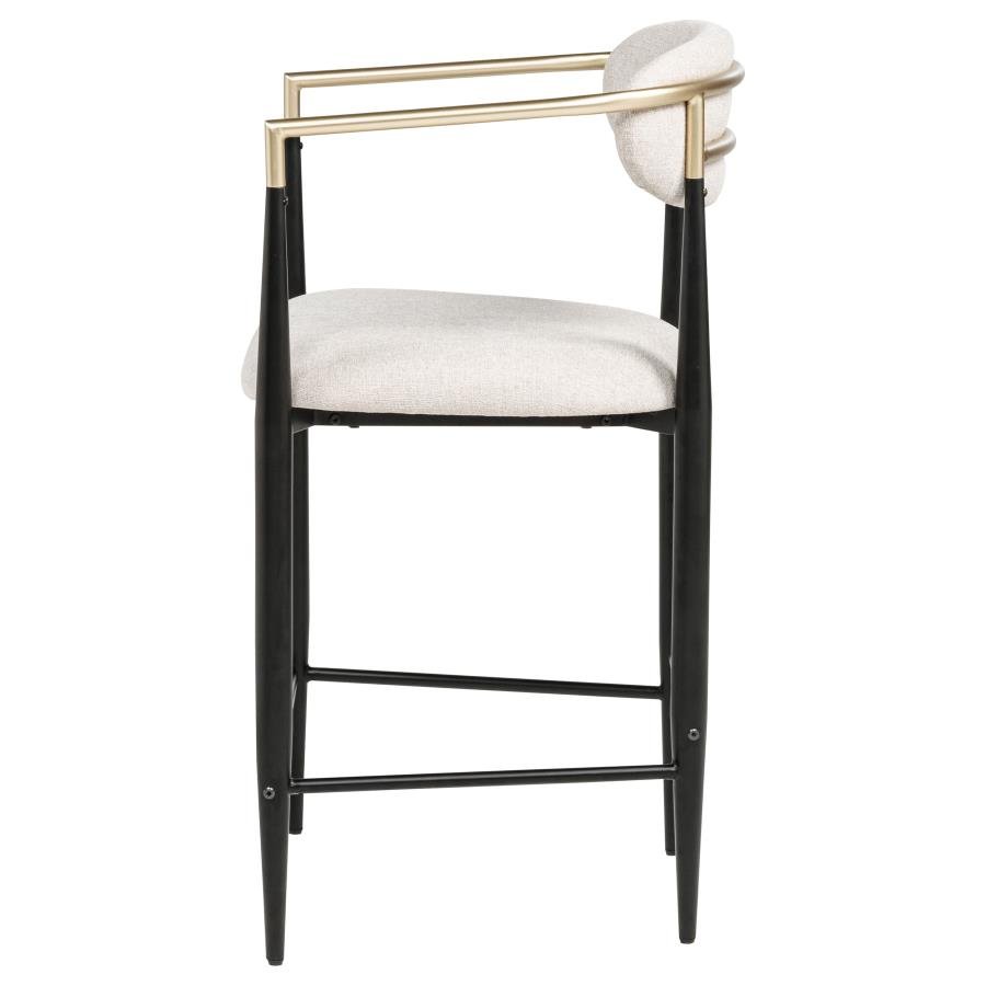 121184_05x900.jpg TINA FABRIC UPHOLSTERED COUNTER CHAIR BEIGE (SET OF 2) - Image 6