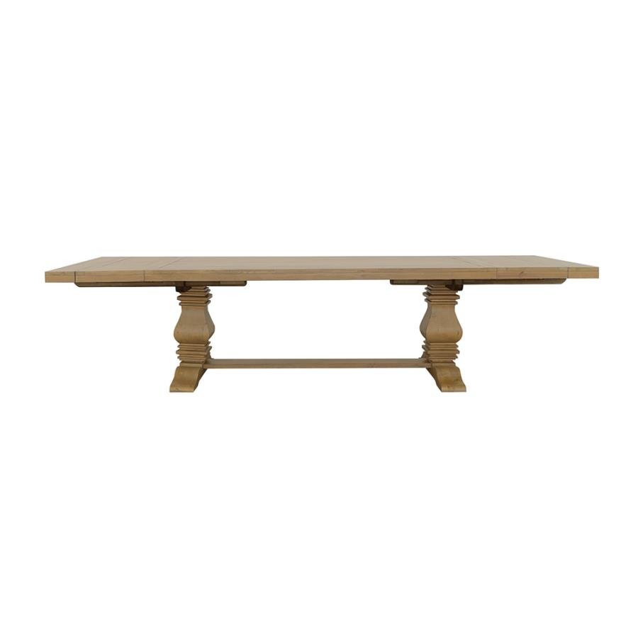180201_04x900.jpg FLORENCE 126-INCH EXTENSION DINING TABLE RUSTIC HONEY - Image 5