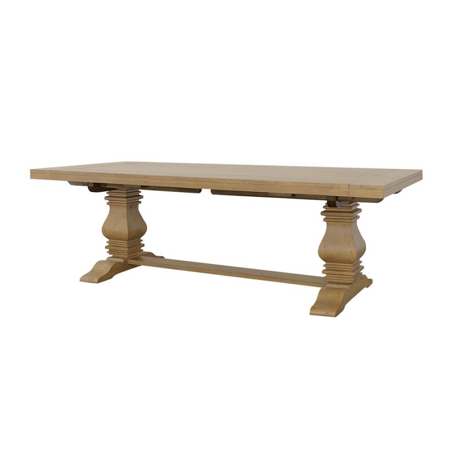 180201_05x900.jpg FLORENCE 126-INCH EXTENSION DINING TABLE RUSTIC HONEY - Image 6