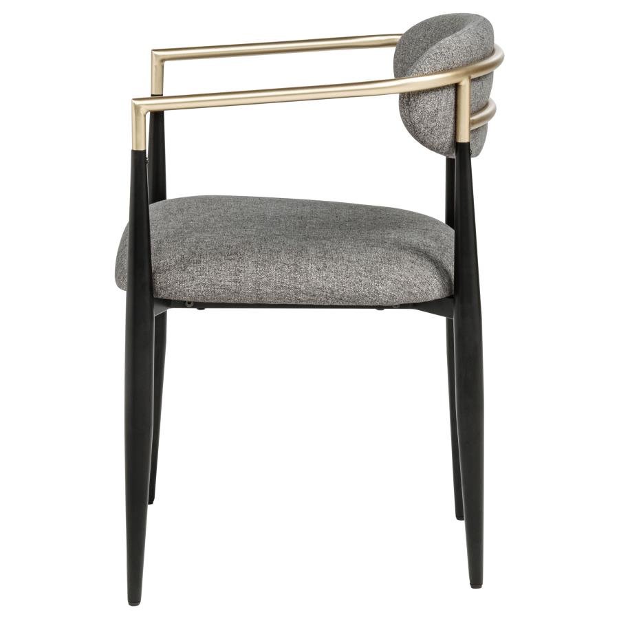 182682_05x900.jpg ALEXIS FABRIC UPHOLSTERED DINING ARM CHAIR GREY (SET OF 2) - Image 6