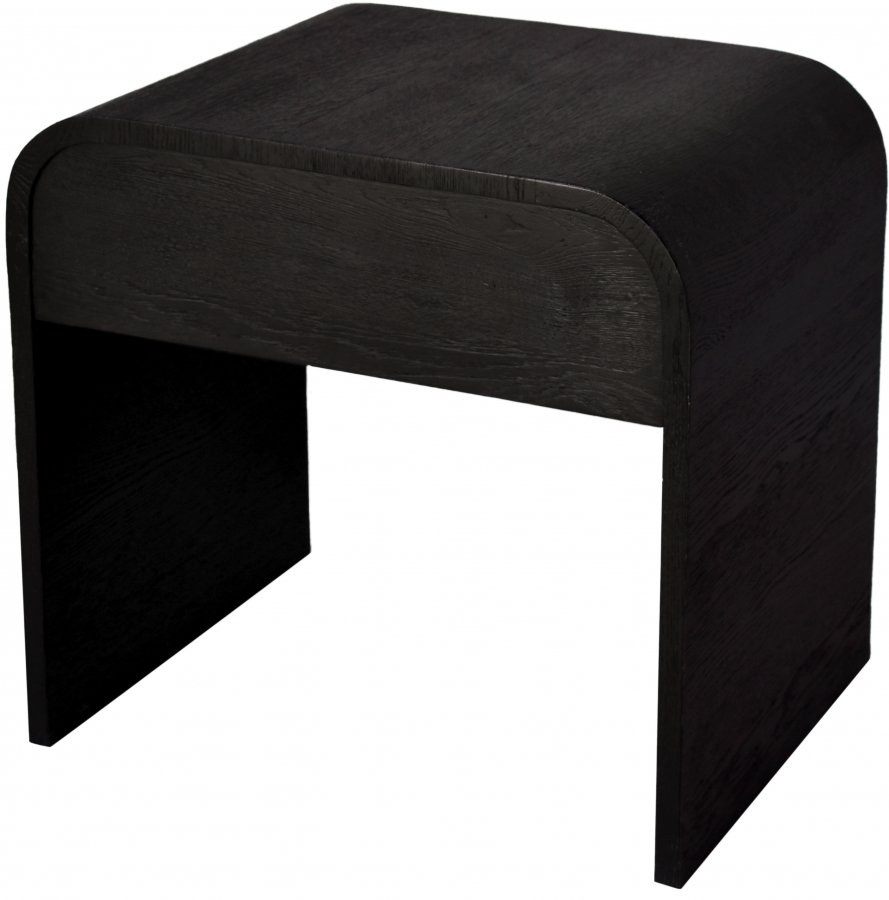 18447-4.jpg Cresthill Oak Wood Nightstand - Image 5