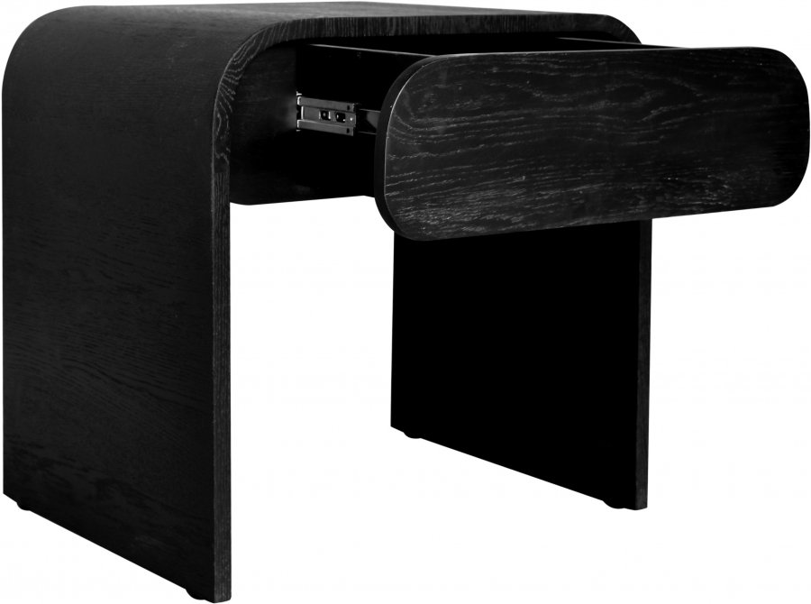 18447-6.jpg Cresthill Oak Wood Nightstand - Image 7