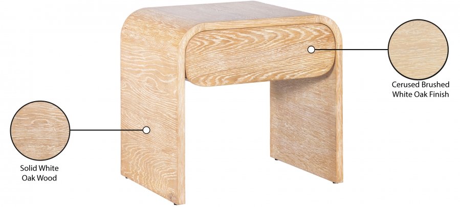 18448_00.jpg Cresthill Oak Wood Nightstand - Image 13