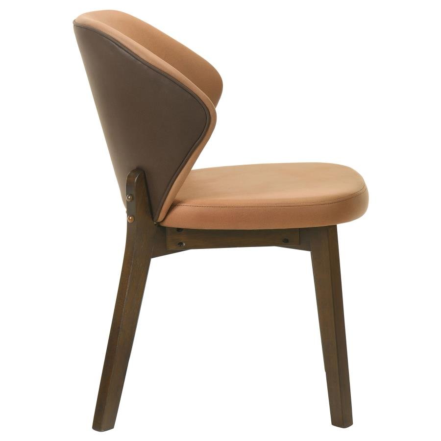 192522_08x900.jpg RANDOLPH DINING SIDE CHAIR BUTTERSCOTCH AND BROWN (SET OF 2) - Image 9