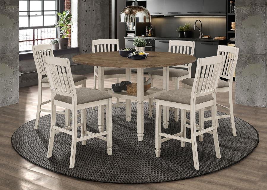 192819_12x900.jpg SARASOTA WOOD COUNTER CHAIR RUSTIC CREAM (SET OF 2) - Image 13
