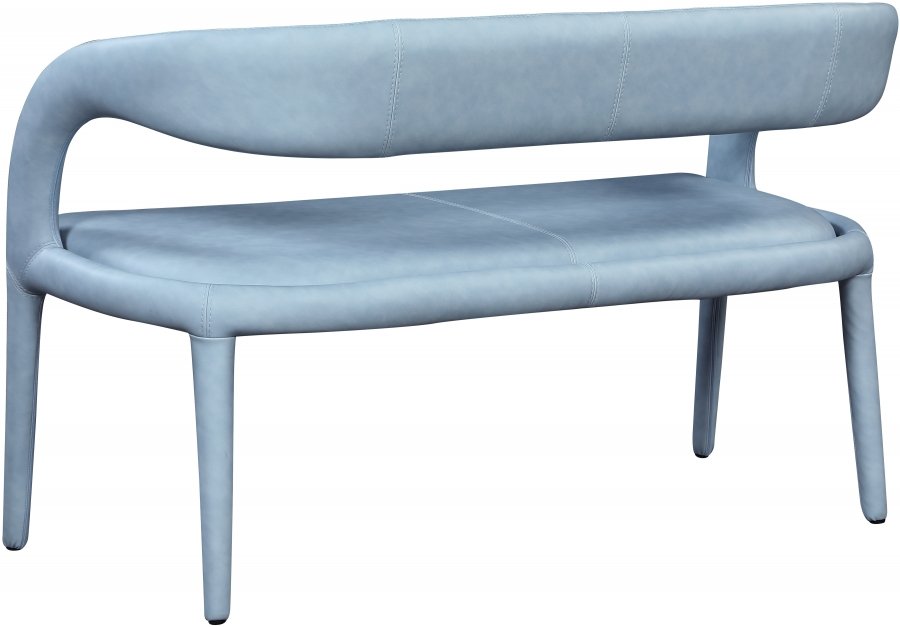 20579-3.jpg Sylvester Vegan Leather Upholstered Bench - Image 4