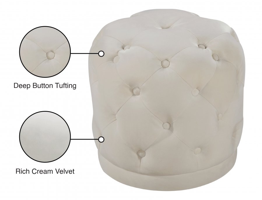 2106_00.jpg Harper Velvet Upholstered Stool - Image 4