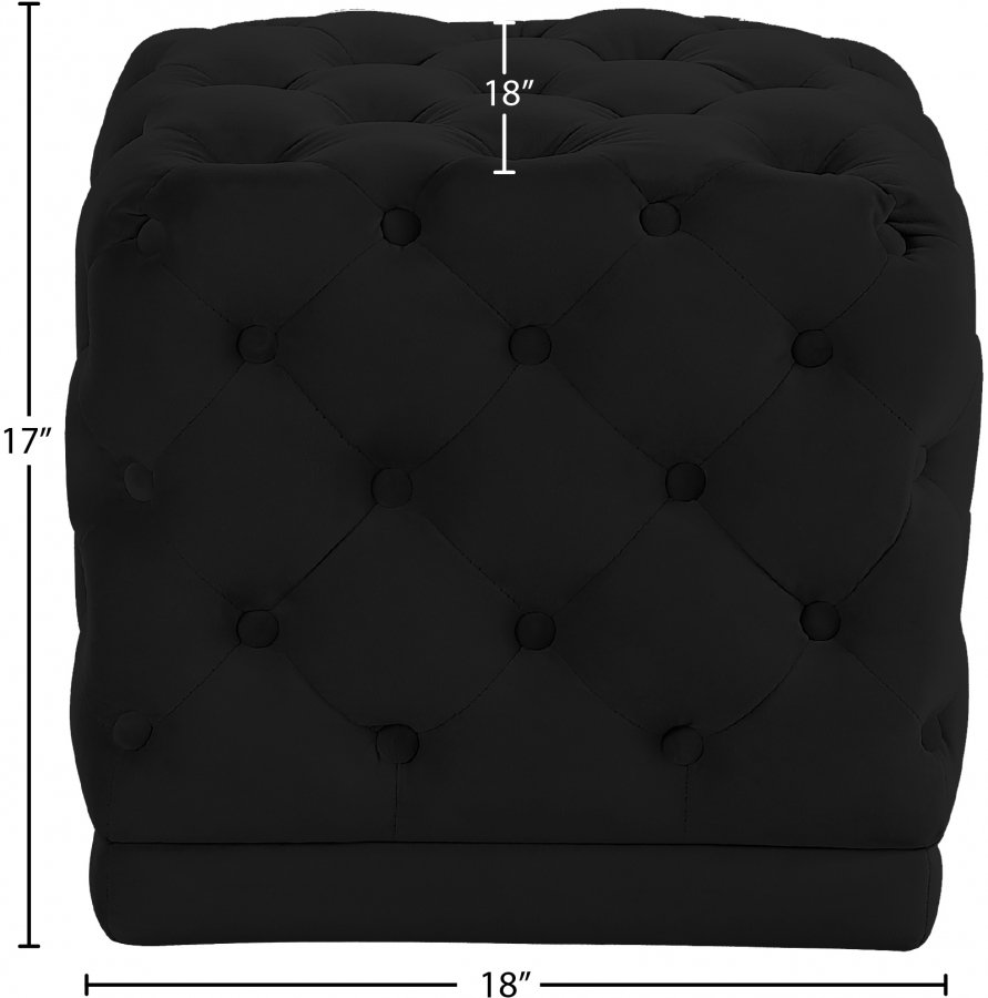 2112_0.jpg Stella Velvet Upholstered Stool - Image 3
