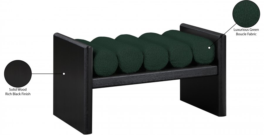 21574_00.jpg Waverly Boucle Fabric Upholstered Bench - Image 8