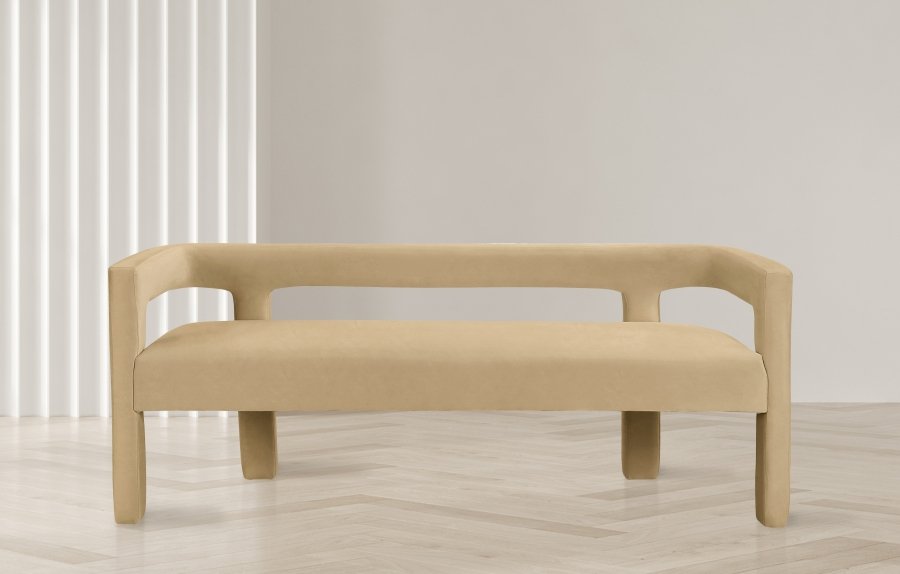 22333-1.jpg Athena Velvet Upholstered Bench - Image 2
