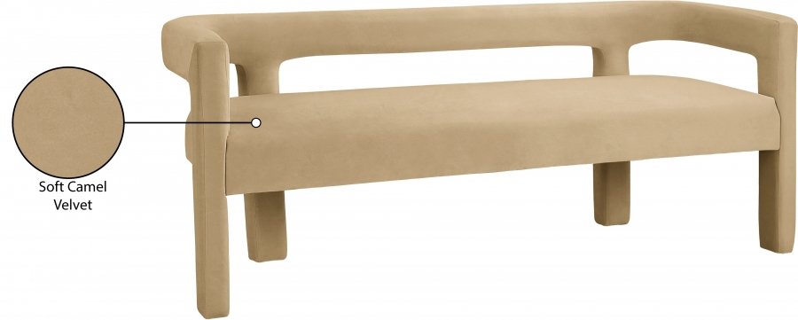 22333_00.jpg Athena Velvet Upholstered Bench - Image 7