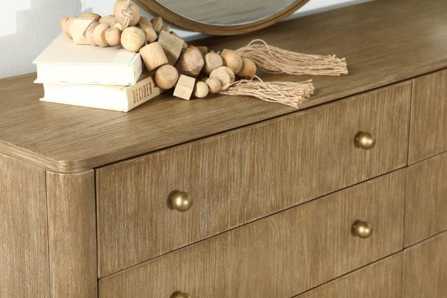 224303_08x900.jpg ARINI 8-DRAWER DRESSER SAND WASH - Image 8