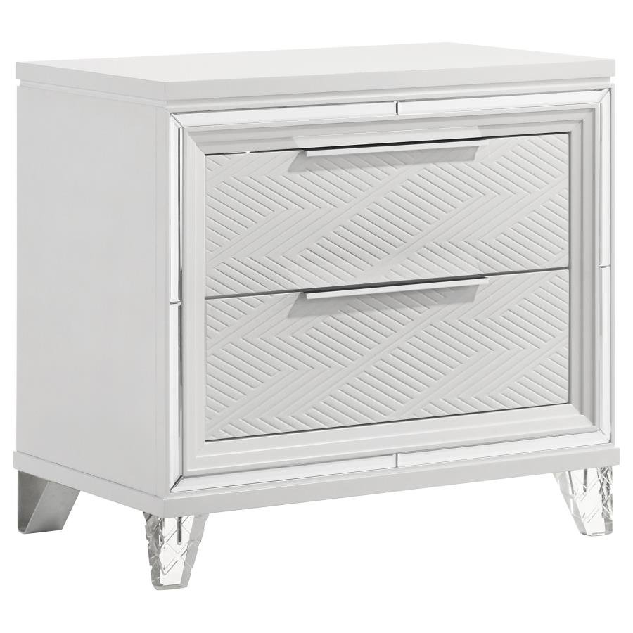 224961Q-S5_05x900.jpg MARMORE 5-PIECE QUEEN BEDROOM SET WHITE - Image 5