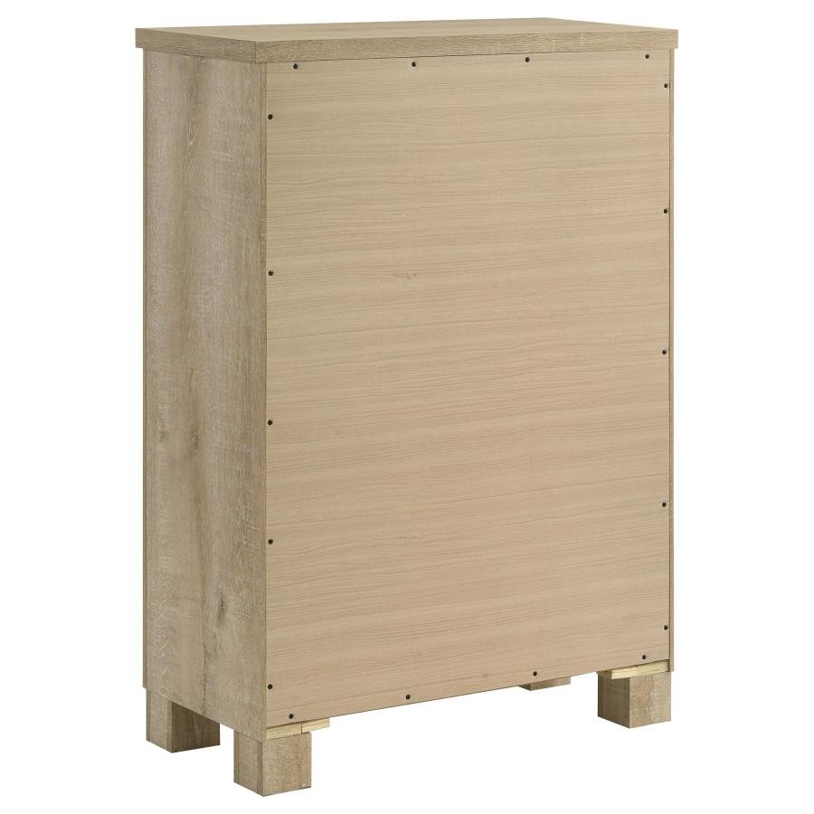 225101Q-S5_12x900.jpg OAKGLEN 5-PIECE QUEEN BEDROOM SET WEATHERED OAK - Image 12
