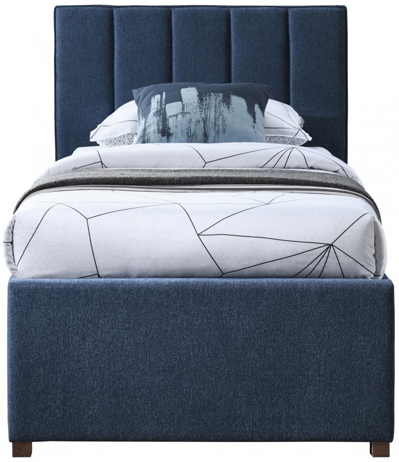 22563-3.jpg Harper Linen Textured Fabric Upholstered Trundle Bed - Image 4