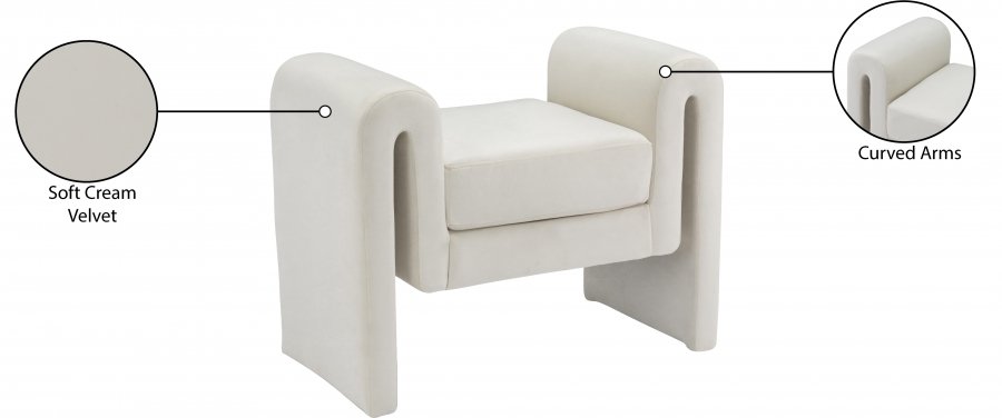 23402_00.jpg Sloan Velvet Upholstered 31.5" Bench - Image 7
