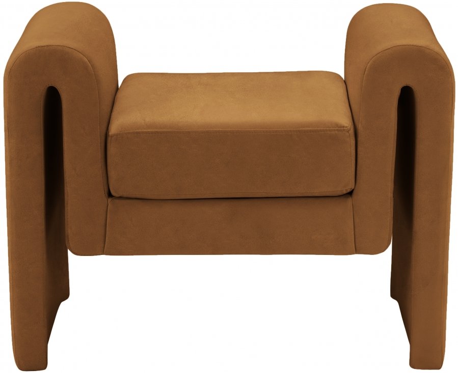 23403-2.jpg Sloan Velvet Upholstered 31.5" Bench - Image 3