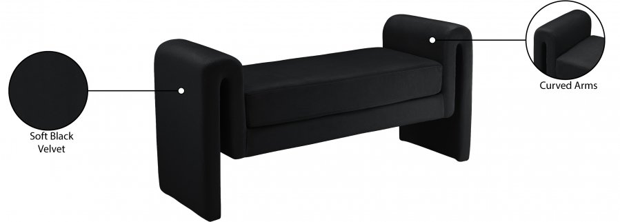 23404_00.jpg Sloan Velvet Upholstered 51" Bench - Image 7