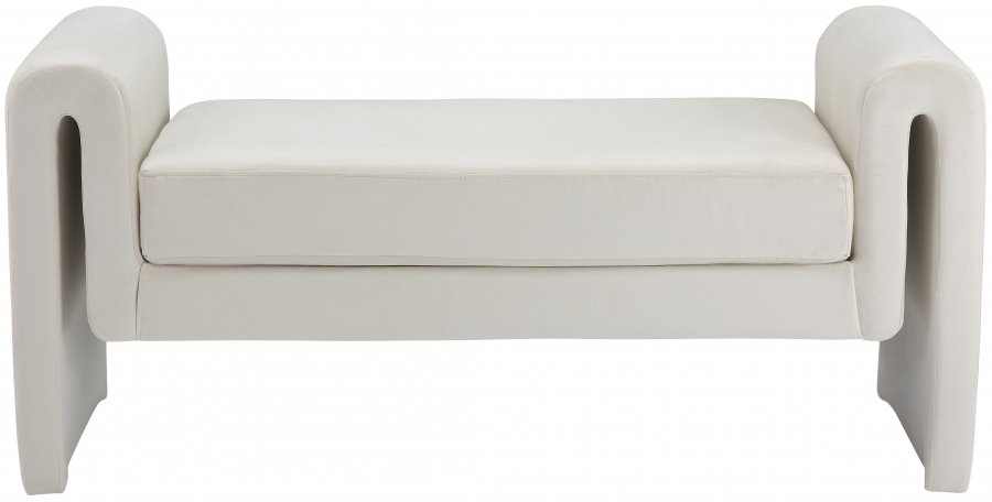 23407-2.jpg Sloan Velvet Upholstered 51" Bench - Image 3