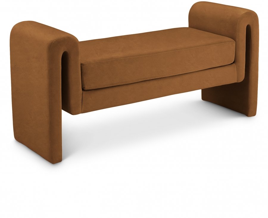 Sloan Velvet Upholstered 51″ Bench