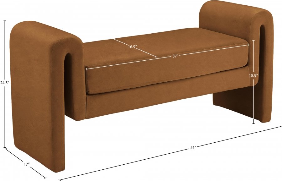 23408_0.jpg Sloan Velvet Upholstered 51" Bench - Image 6
