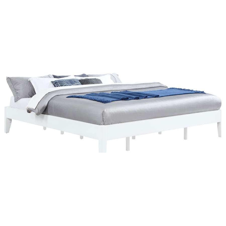 306128KE_03x900.jpg HOUNSLOW EASTERN KING UNIVERSAL PLATFORM BED WHITE - Image 3