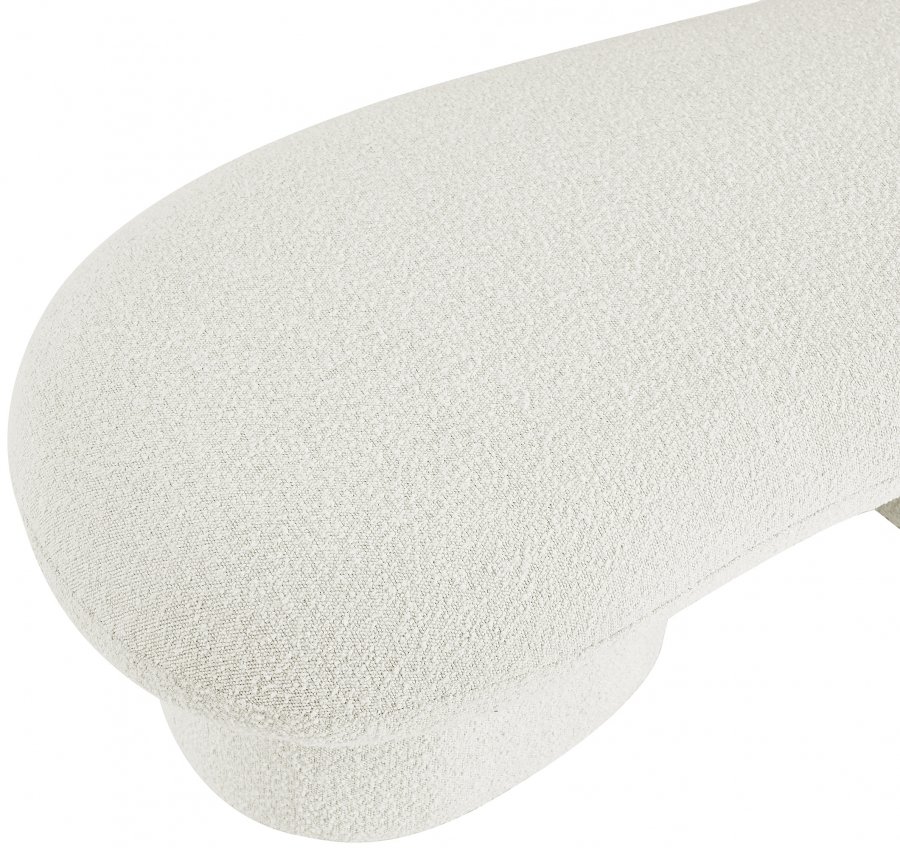 31074-11.jpg Luka Boucle Fabric Upholstered Bench - Image 12