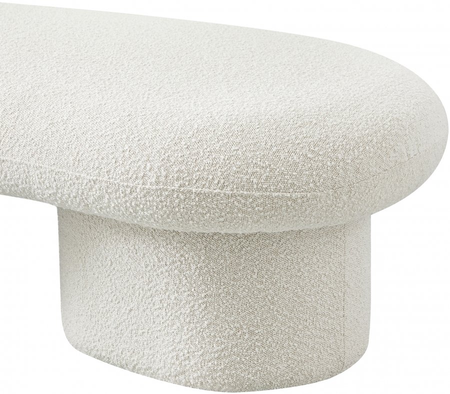 31074-9.jpg Luka Boucle Fabric Upholstered Bench - Image 10