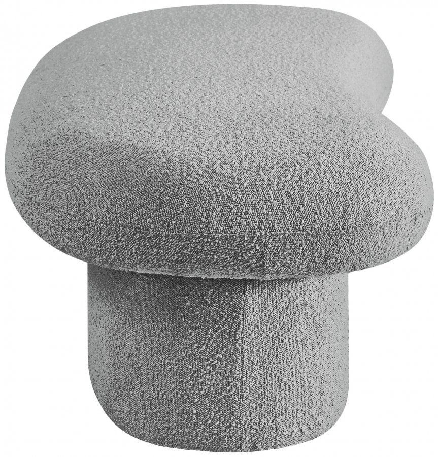 31076-5.jpg Luka Boucle Fabric Upholstered Bench - Image 6