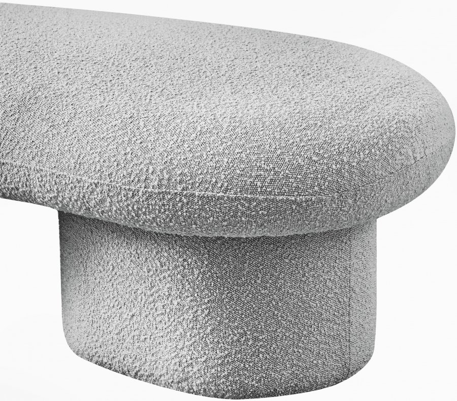 31076-9.jpg Luka Boucle Fabric Upholstered Bench - Image 10