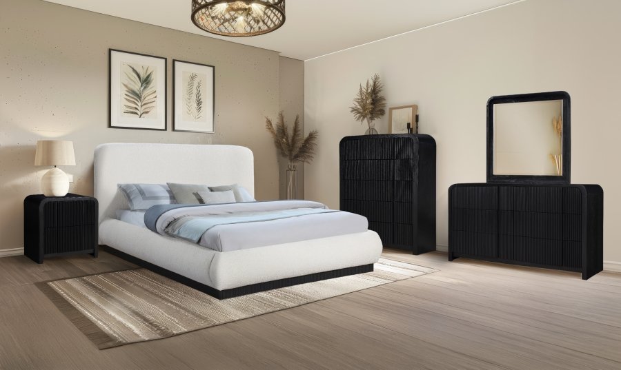 32349_LS.jpg Fluted Solid Wood And Oak Veneer Nightstand - Image 10