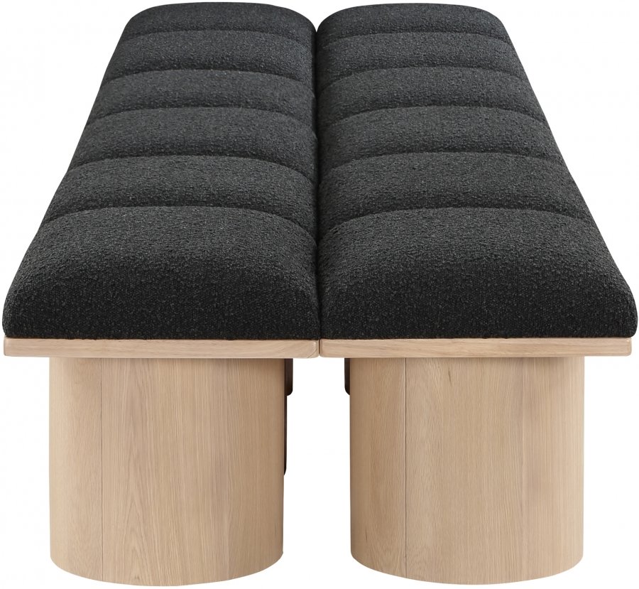 33654-3.jpg Pavilion Boucle Fabric Upholstered 12pc. Modular Bench - Image 4