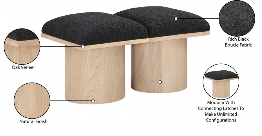 33658_00.jpg Pavilion Boucle Fabric Upholstered 2pc. Modular Bench - Image 7