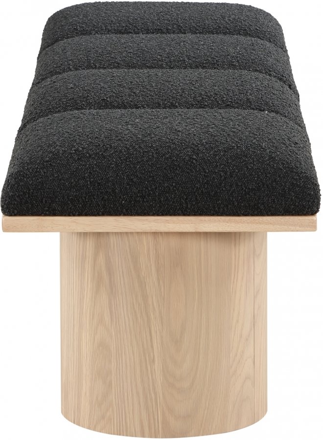 33661-3.jpg Pavilion Boucle Fabric Upholstered 4pc. Modular Bench - Image 4