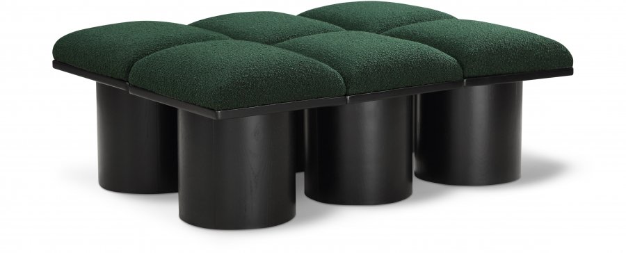 Pavilion Boucle Fabric Upholstered 6pc. Modular Bench