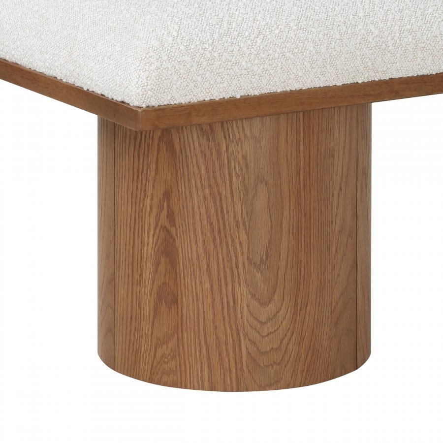 33786-5.jpg Pavilion Boucle Fabric Upholstered 4pc. Modular Bench - Image 6