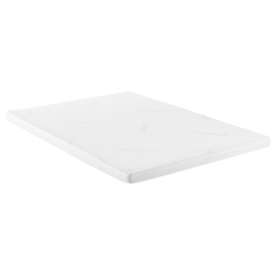 CASCADE 3-INCH TWIN XL COOL MEMORY FOAM MATTRESS TOPPER