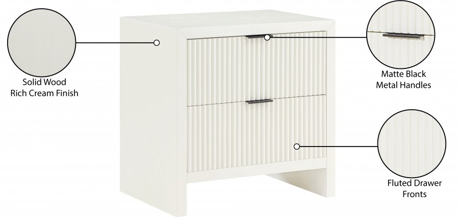 35713_00.jpg Fairfax Solid Wood And Oak Veneer Nightstand - Image 11
