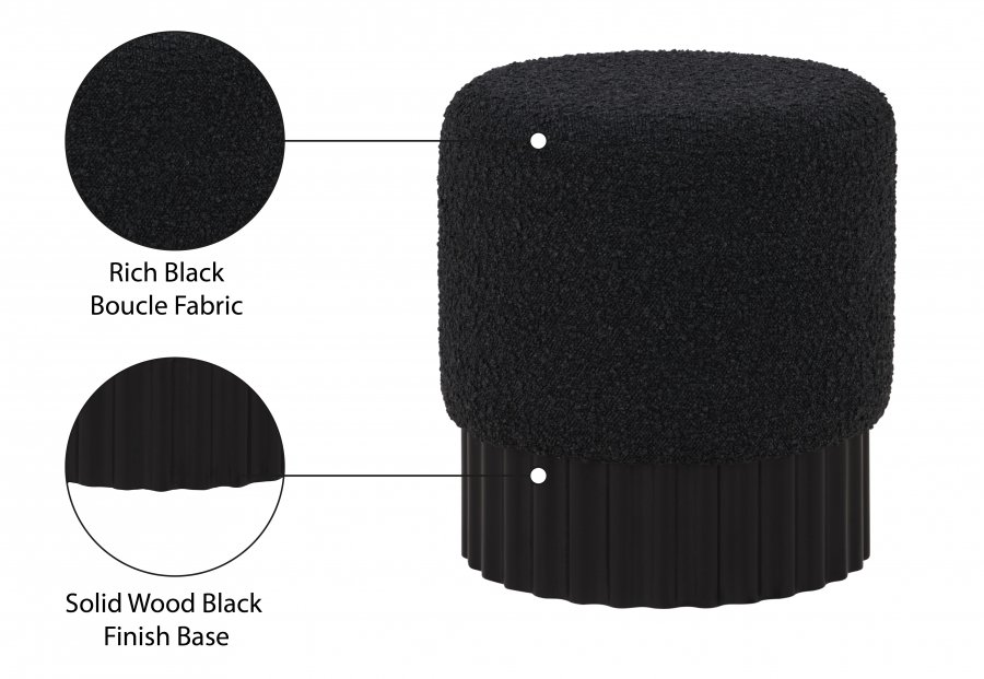 35742_0.jpg Veranda Boucle Fabric Upholstered Stool - Image 5