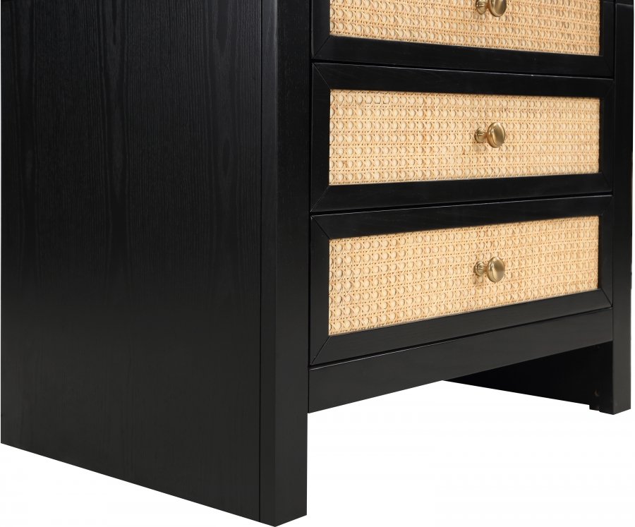 39434-7.jpg Siena Ash Wood And Natural Cane Nightstand - Image 8