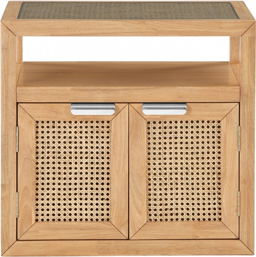 39589-4.jpg Cole Solid Wood And Natural Cane Nightstand - Image 5